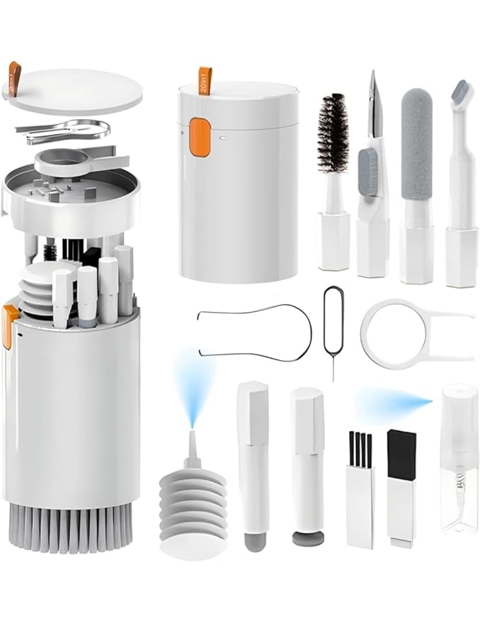 20-in-1 Multifunctional Electronic Cleaning Kit for Laptop, Keyboard & Phone