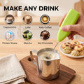 Handheld Electric Egg Beater Milk Frother Mini Whisk Coffee Beater (1 Pc)